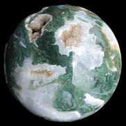 Moss Agate sphere from Madagascar 108mm 1673g Rocks and Things Store