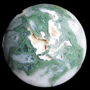 Moss Agate sphere from Madagascar 108mm 1673g Rocks and Things Store