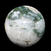 Moss Agate sphere from Madagascar 108mm 1673g Rocks and Things Store