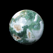 Moss Agate sphere from Madagascar 108mm 1673g Rocks and Things Store