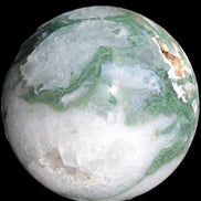 Moss Agate sphere from Madagascar 108mm 1673g Rocks and Things Store