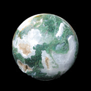 Moss Agate sphere from Madagascar 108mm 1673g Rocks and Things Store
