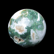 Moss Agate sphere from Madagascar 108mm 1673g Rocks and Things Store