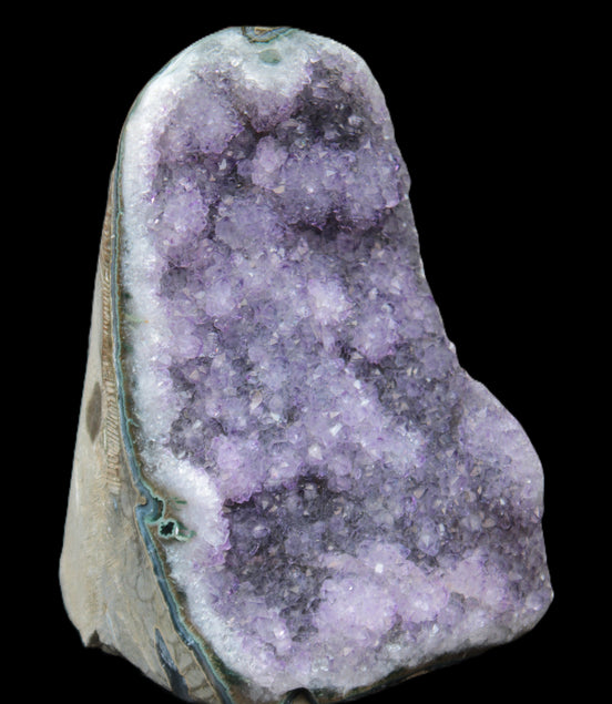 Beautiful Amethyst geode cluster 103*106*31mm 1300g Rocks and Things Store