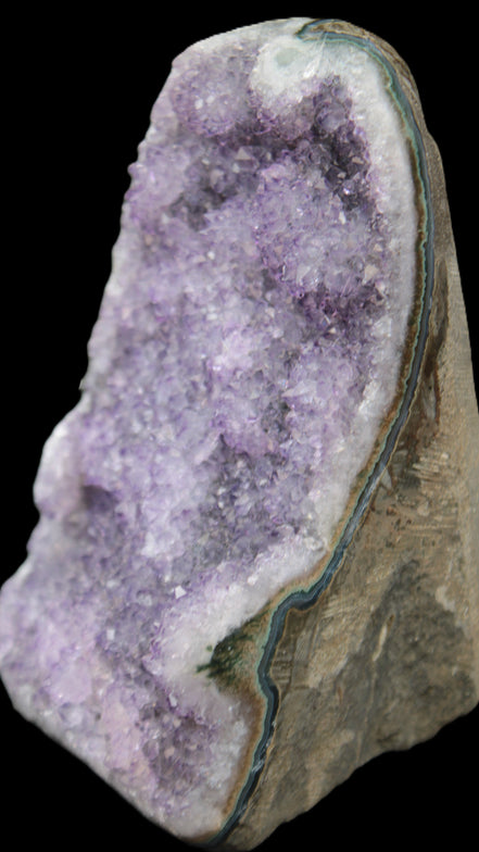 Beautiful Amethyst geode cluster 103*106*31mm 1300g Rocks and Things Store