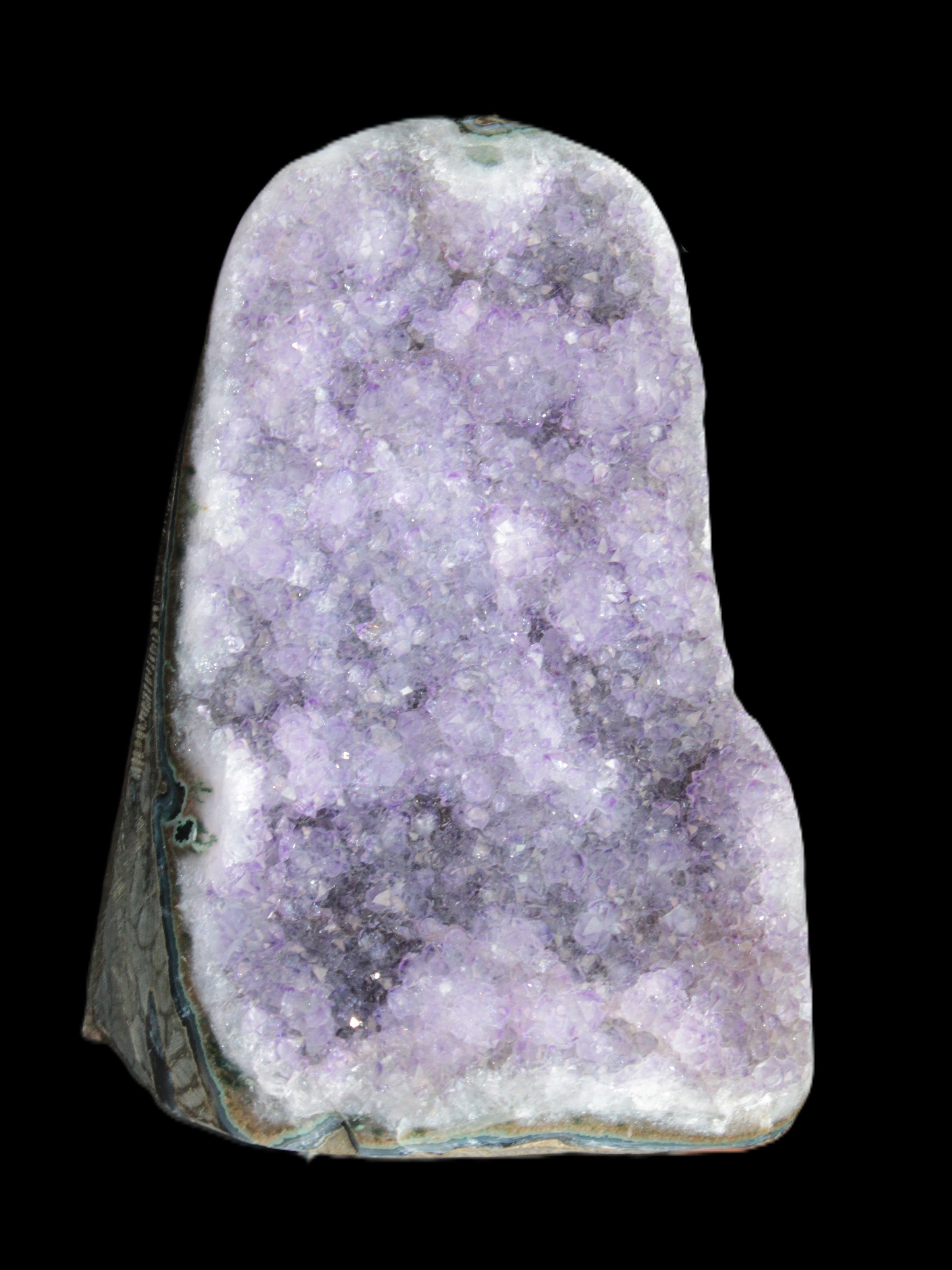 Beautiful Amethyst geode cluster 103*106*31mm 1300g Rocks and Things Store