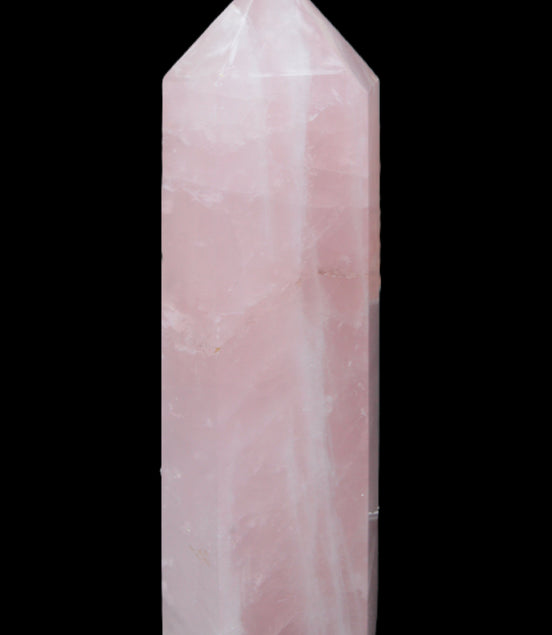 Pink Rose Quartz obelisk 65*65*208mm 1570g Rocks and Things Store