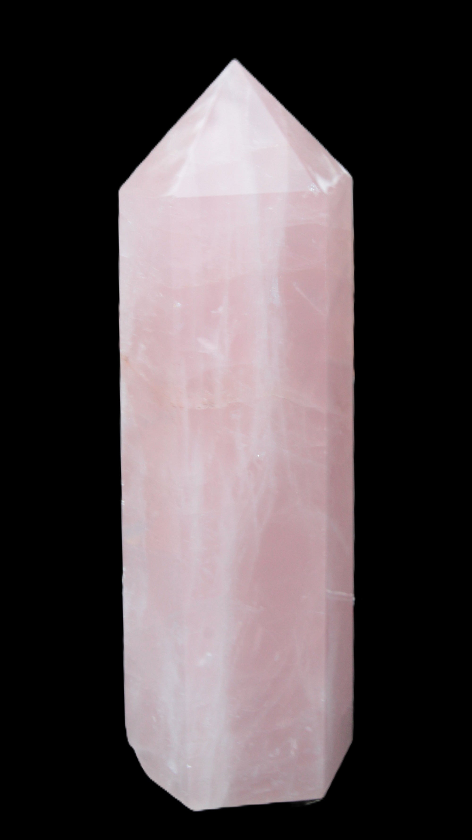 Pink Rose Quartz obelisk 65*65*208mm 1570g Rocks and Things Store