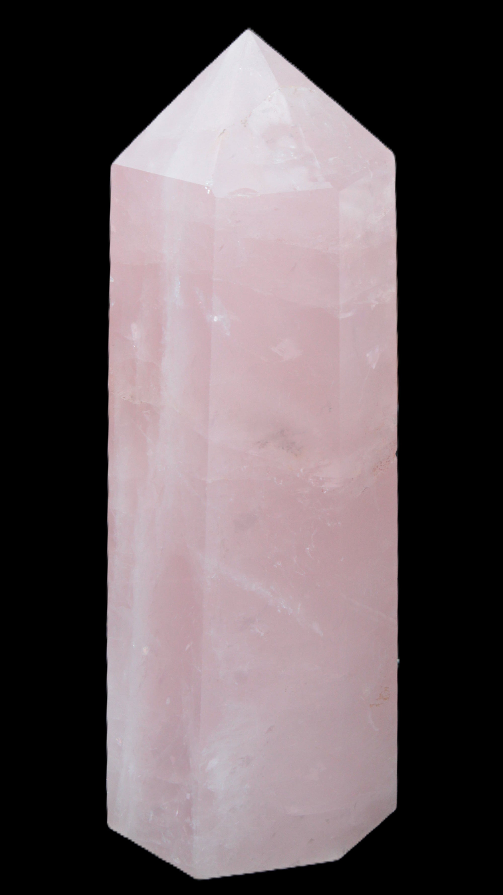 Pink Rose Quartz obelisk 65*65*208mm 1570g Rocks and Things Store