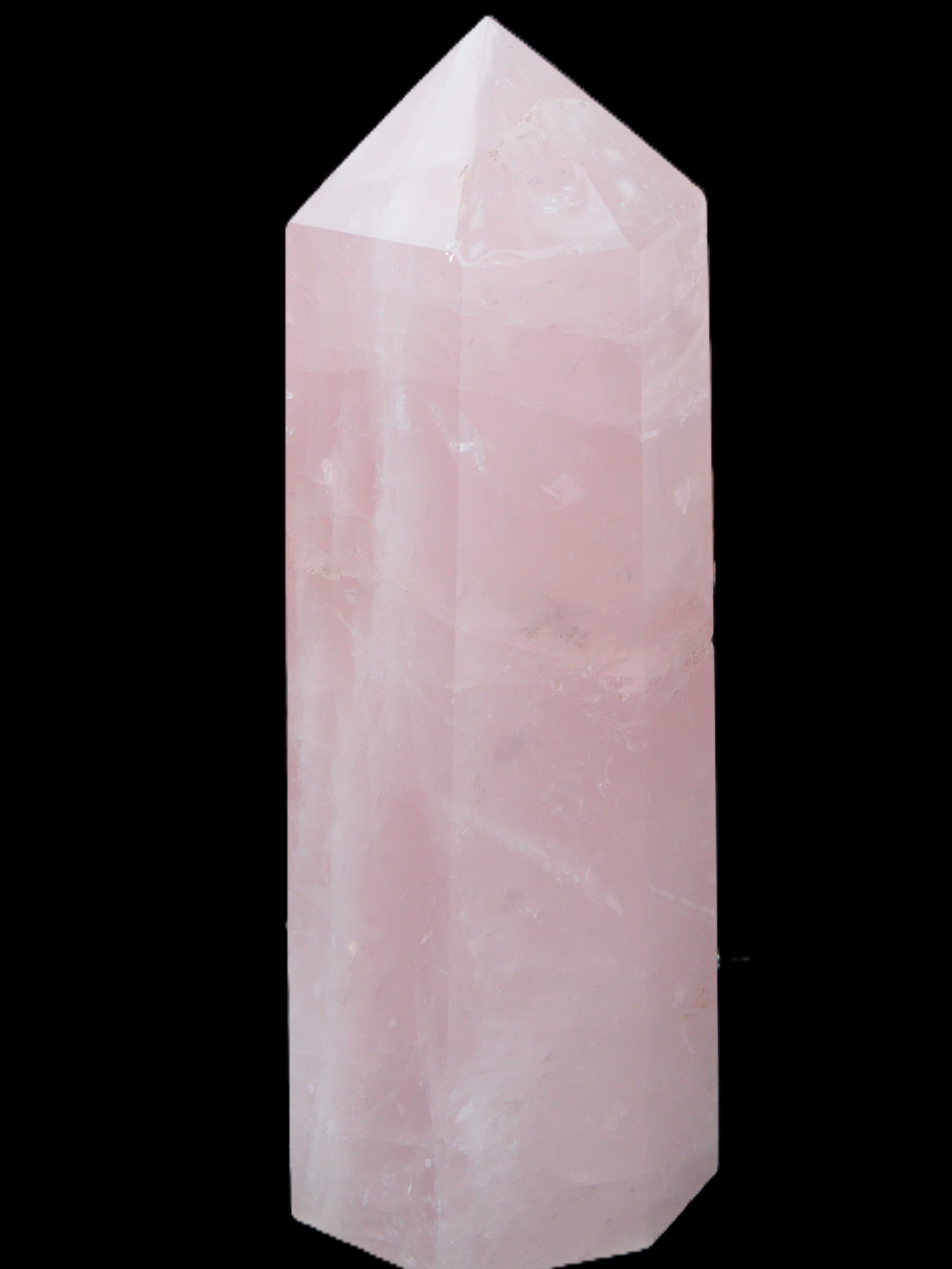 Pink Rose Quartz obelisk 65*65*208mm 1570g Rocks and Things Store