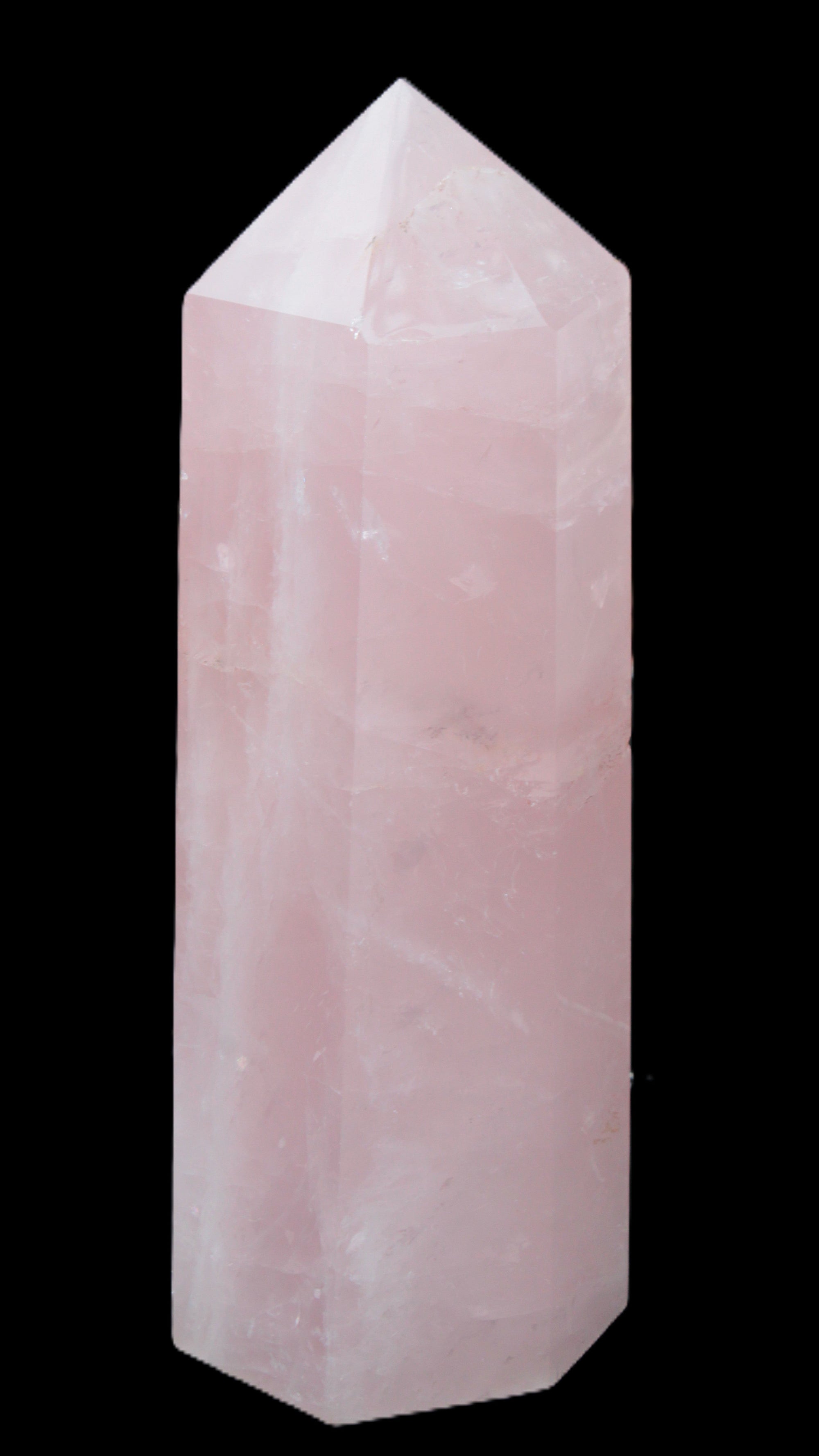 Pink Rose Quartz obelisk 65*65*208mm 1570g Rocks and Things Store