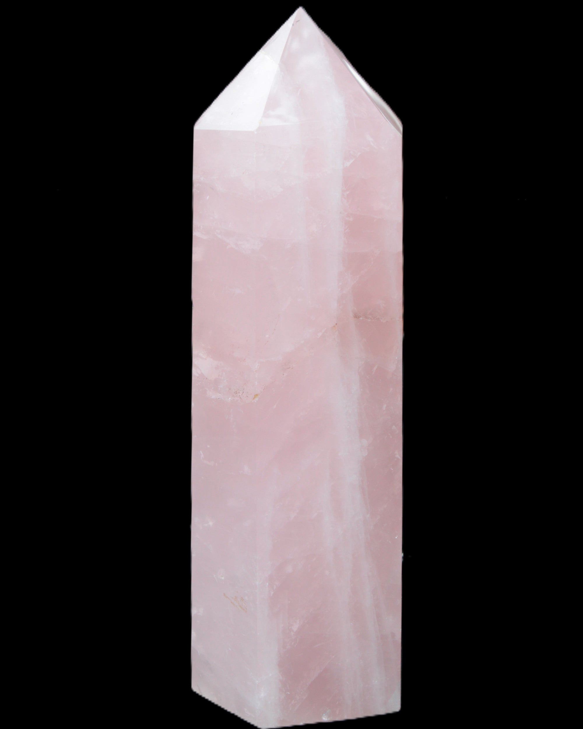 Pink Rose Quartz obelisk 65*65*208mm 1570g Rocks and Things Store