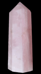Pink Rose Quartz obelisk 65*65*208mm 1570g Rocks and Things Store