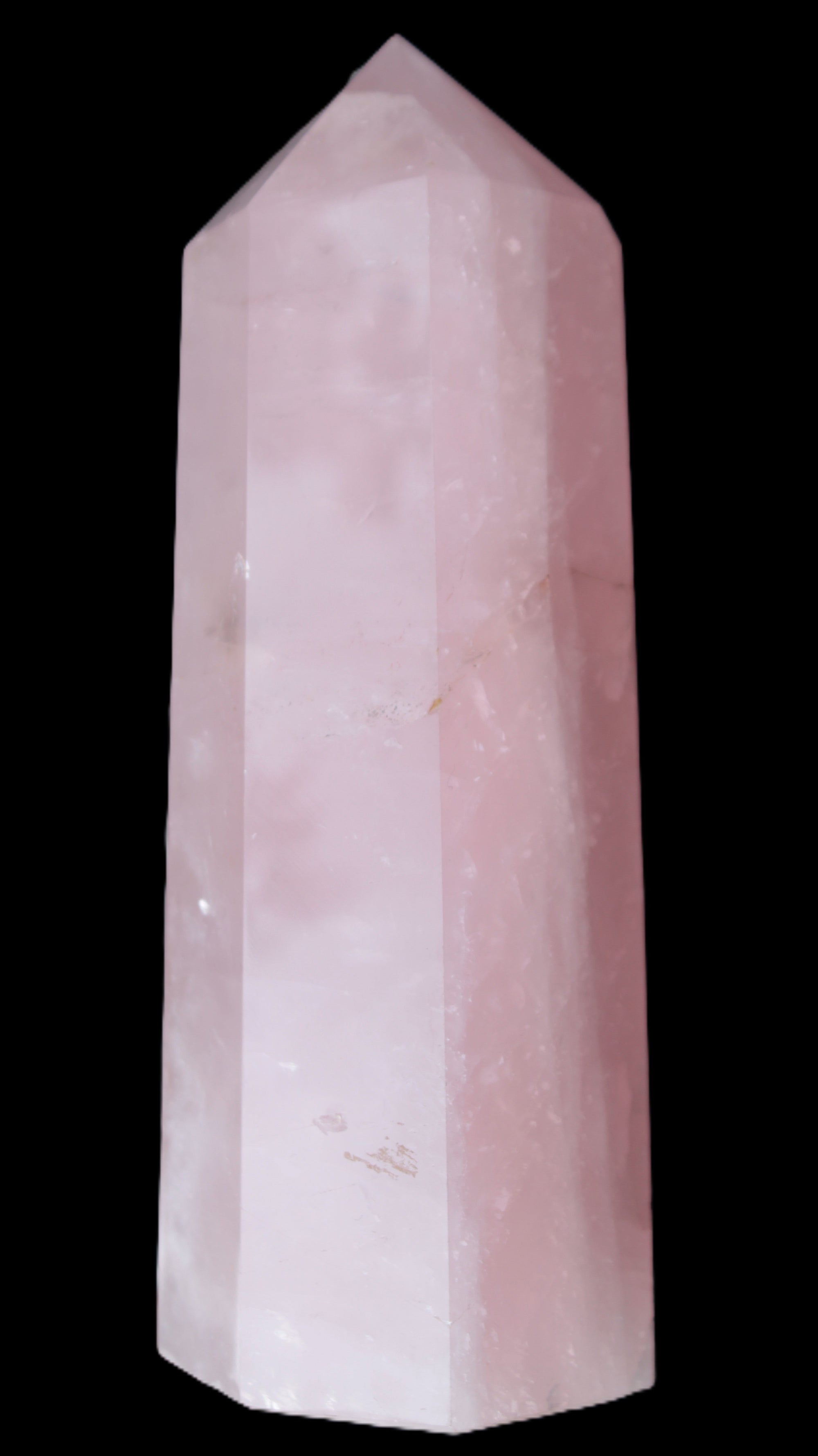 Pink Rose Quartz obelisk 65*65*208mm 1570g Rocks and Things Store