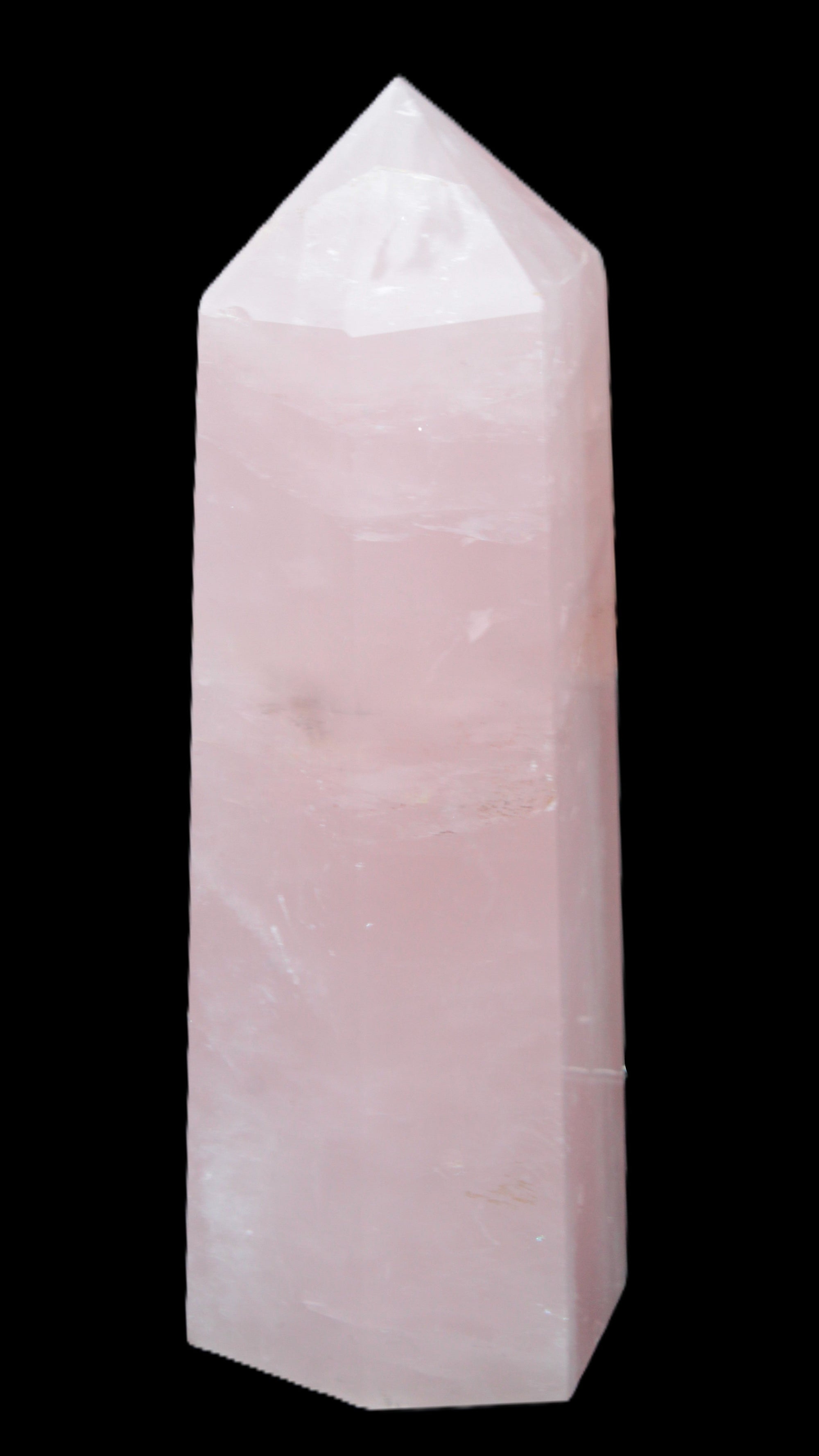 Pink Rose Quartz obelisk 65*65*208mm 1570g Rocks and Things Store
