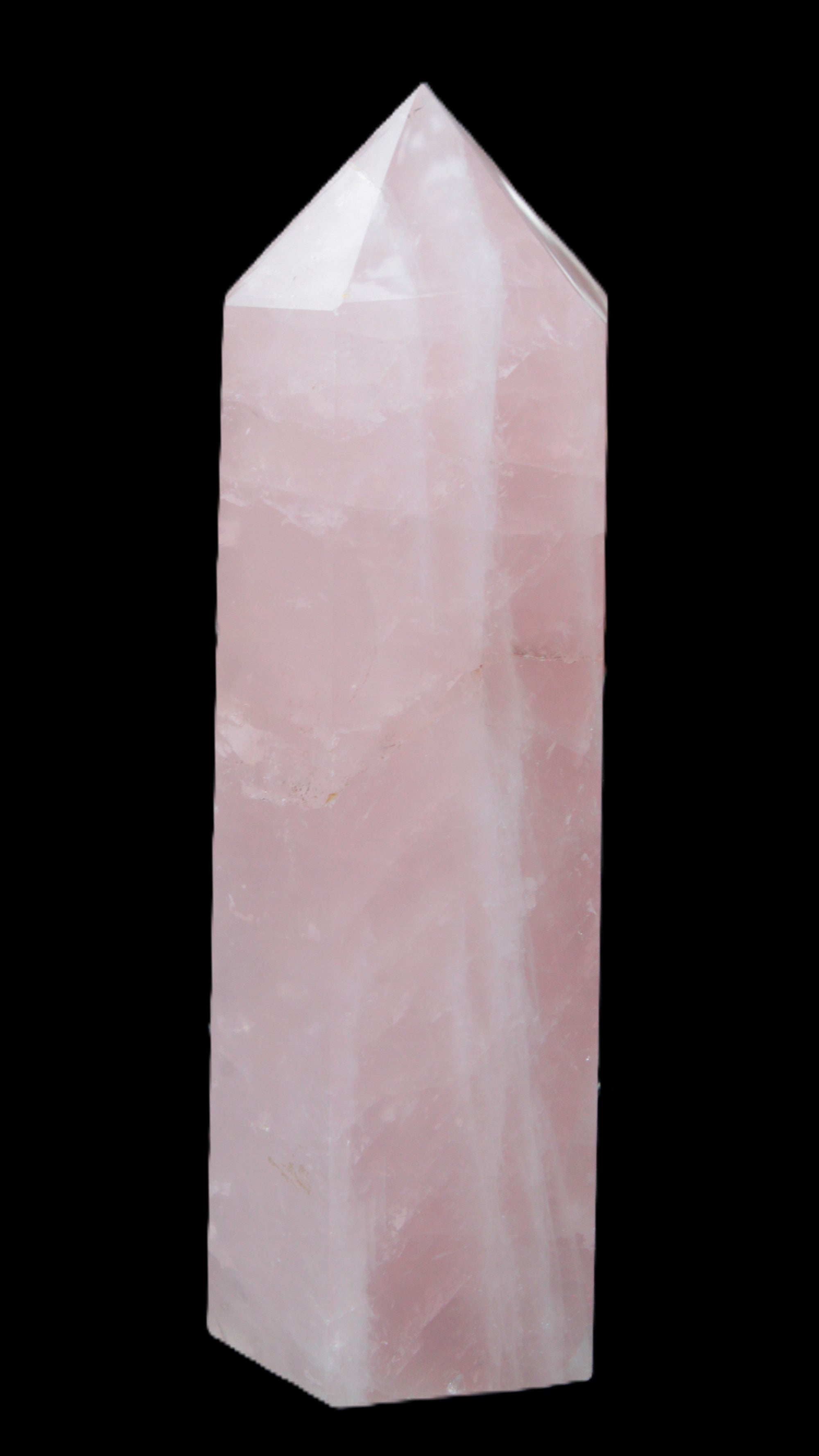 Pink Rose Quartz obelisk 65*65*208mm 1570g Rocks and Things Store