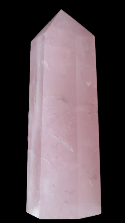 Pink Rose Quartz obelisk 65*65*208mm 1570g Rocks and Things Store