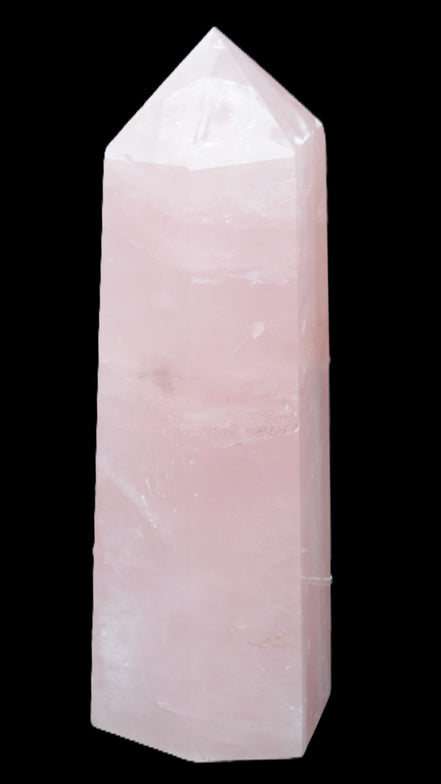 Pink Rose Quartz obelisk 65*65*208mm 1570g Rocks and Things Store