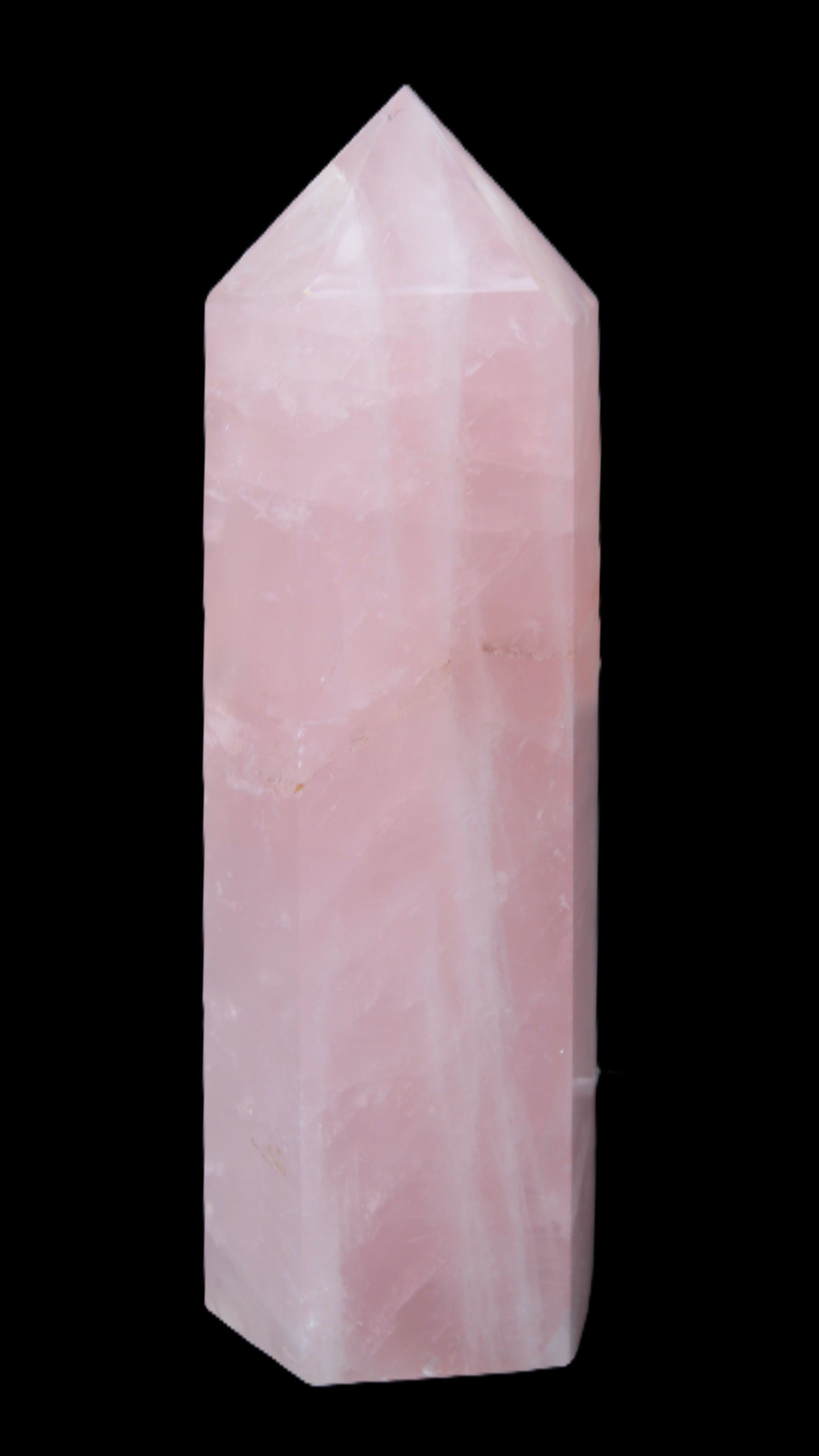 Pink Rose Quartz obelisk 65*65*208mm 1570g Rocks and Things Store