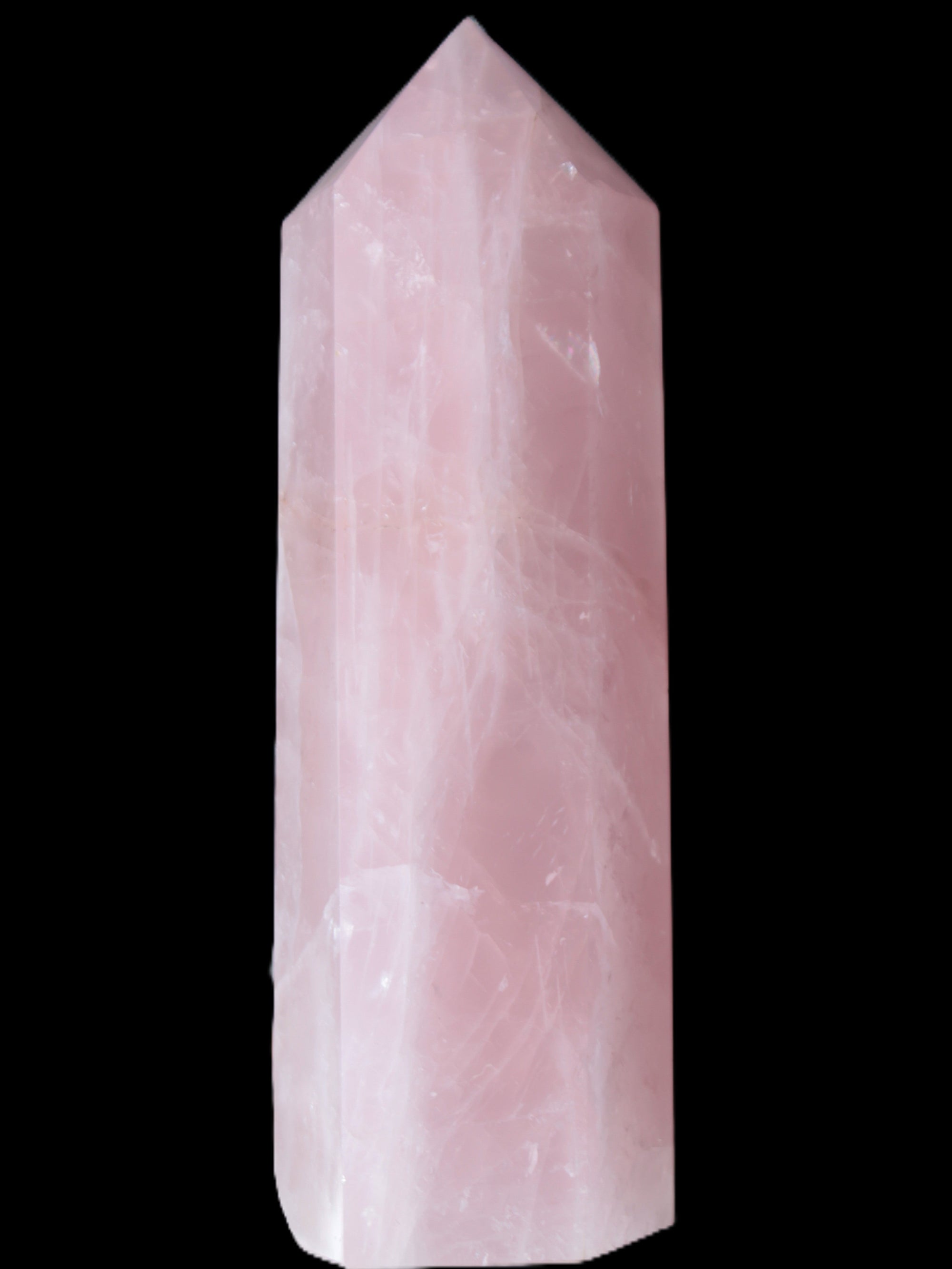 Pink Rose Quartz obelisk 65*65*208mm 1570g Rocks and Things Store