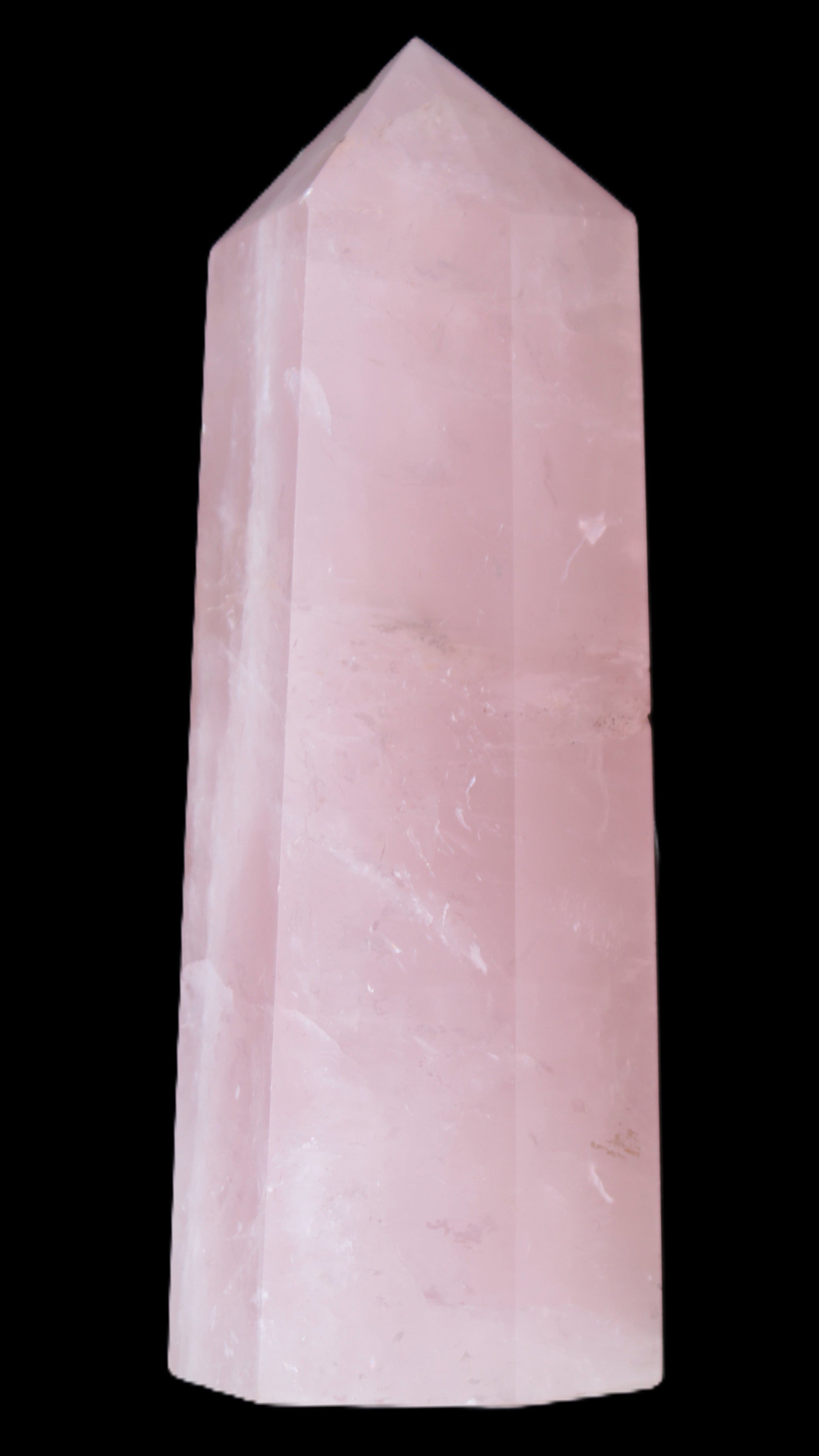 Pink Rose Quartz obelisk 65*65*208mm 1570g Rocks and Things Store