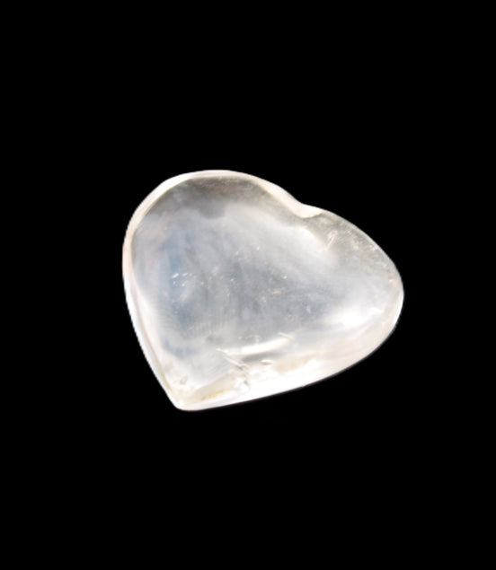 Clear Quartz heart 36*32*10mm 21g Rocks and Things Store