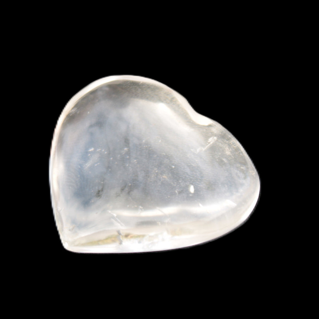 Clear Quartz heart 36*32*10mm 21g Rocks and Things Store