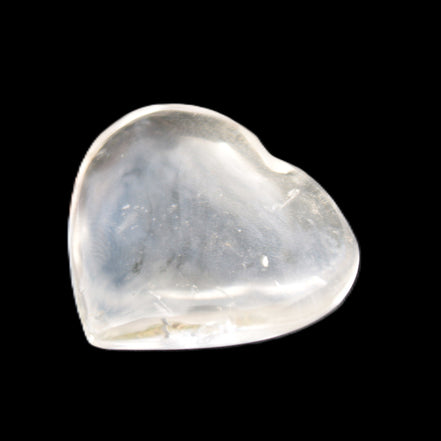 Clear Quartz heart 36*32*10mm 21g Rocks and Things Store