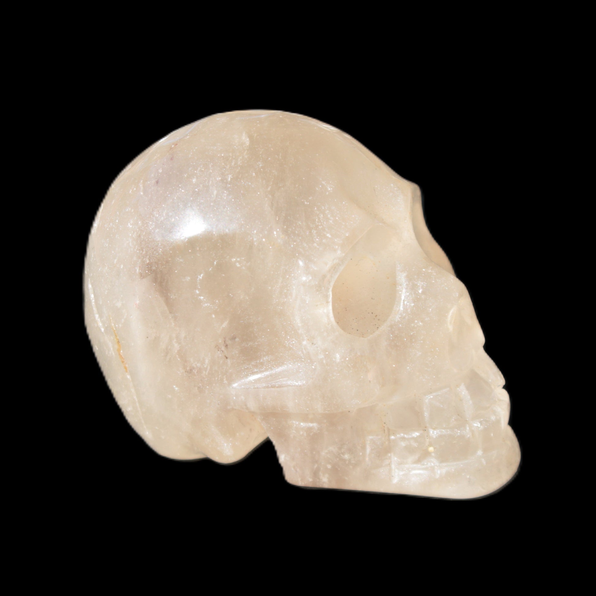 Smoky Quartz skull 80*49*60mm 326g Rocks and Things Store