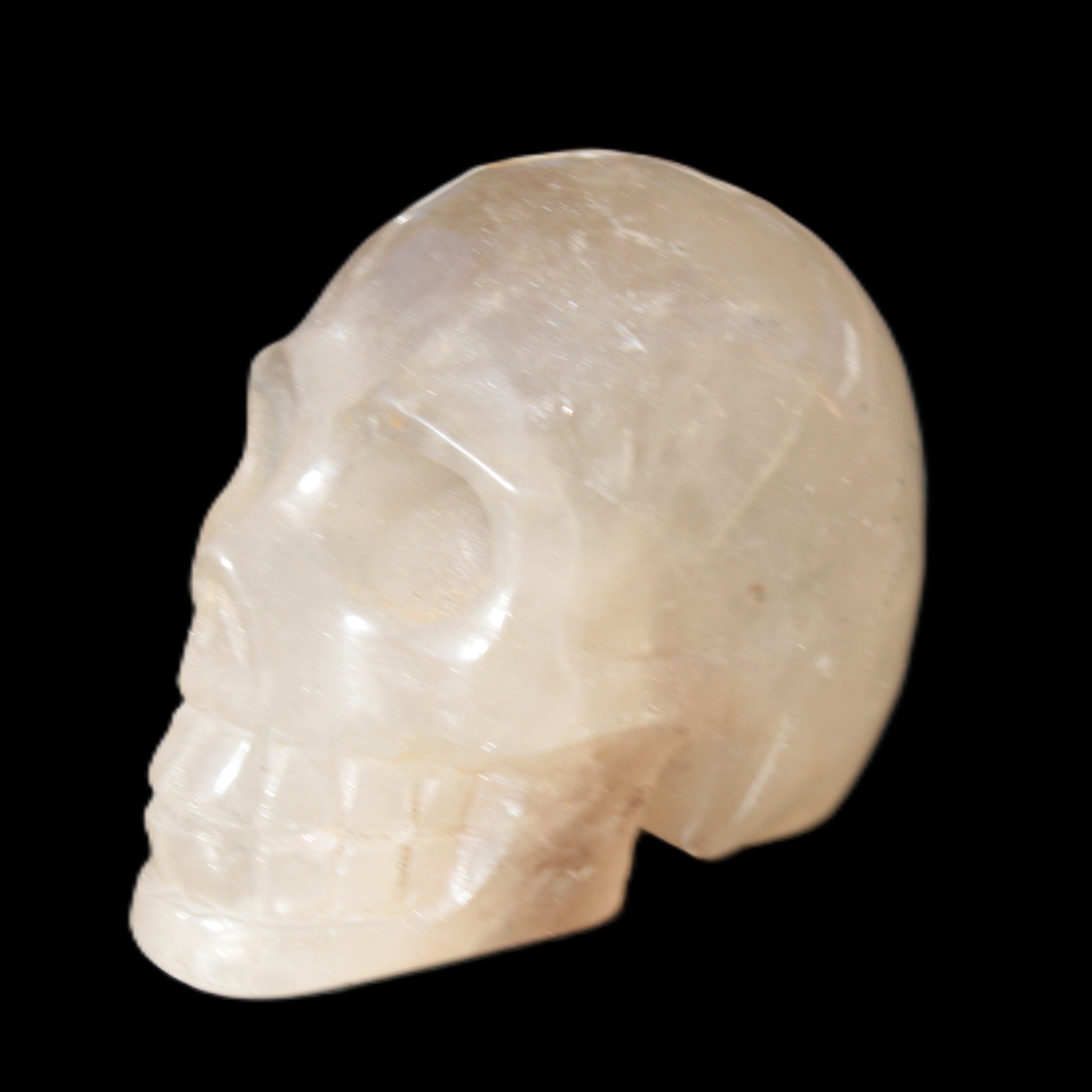 Smoky Quartz skull 80*49*60mm 326g Rocks and Things Store