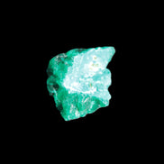 Green Dioptase specimen from the Congo 25*8*20mm 35ct 6.9g in bright sunshine - Rocks and Things Store