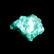 Green Dioptase specimen from the Congo 25*8*20mm 35ct 6.9g in bright sunshine - Rocks and Things Store