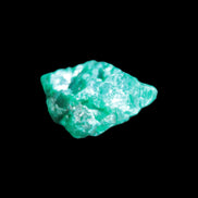 Green Dioptase specimen from the Congo 25*8*20mm 35ct 6.9g in bright sunshine - Rocks and Things Store