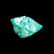 Green Dioptase specimen from the Congo 25*8*20mm 35ct 6.9g in bright sunshine - Rocks and Things Store