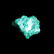 Green Dioptase specimen from the Congo 25*8*20mm 35ct 6.9g in bright sunshine - Rocks and Things Store