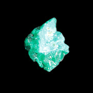 Green Dioptase specimen from the Congo 25*8*20mm 35ct 6.9g in bright sunshine - Rocks and Things Store