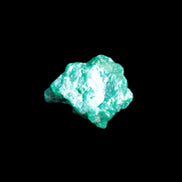 Green Dioptase specimen from the Congo 25*8*20mm 35ct 6.9g in bright sunshine - Rocks and Things Store