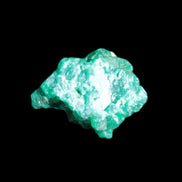 Green Dioptase specimen from the Congo 25*8*20mm 35ct 6.9g in bright sunshine - Rocks and Things Store