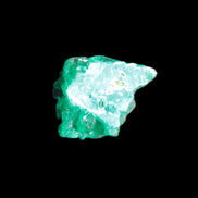 Green Dioptase specimen from the Congo 25*8*20mm 35ct 6.9g in bright sunshine - Rocks and Things Store