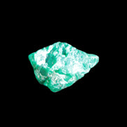Green Dioptase specimen from the Congo 25*8*20mm 35ct 6.9g in bright sunshine - Rocks and Things Store
