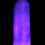 Fluorite obelisk 50*50*190mm 1173g in sunlight - Rocks and Things Store