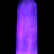 Fluorite obelisk 50*50*190mm 1173g in sunlight - Rocks and Things Store