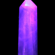 Fluorite obelisk 50*50*190mm 1173g in sunlight - Rocks and Things Store