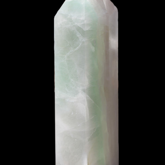 Fluorite obelisk 50*50*190mm 1173g in sunlight - Rocks and Things Store