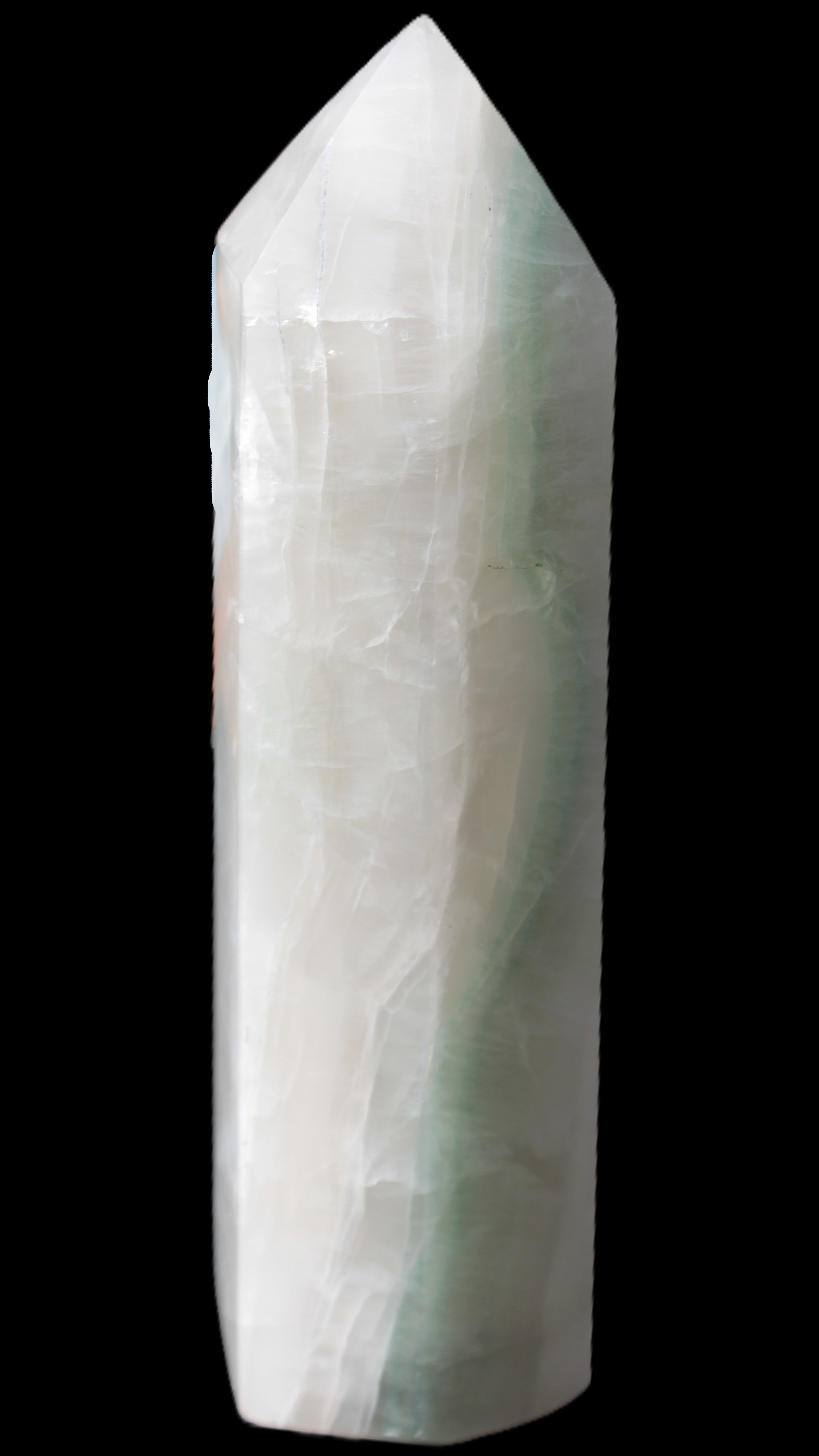 Fluorite obelisk 50*50*190mm 1173g Rocks and Things