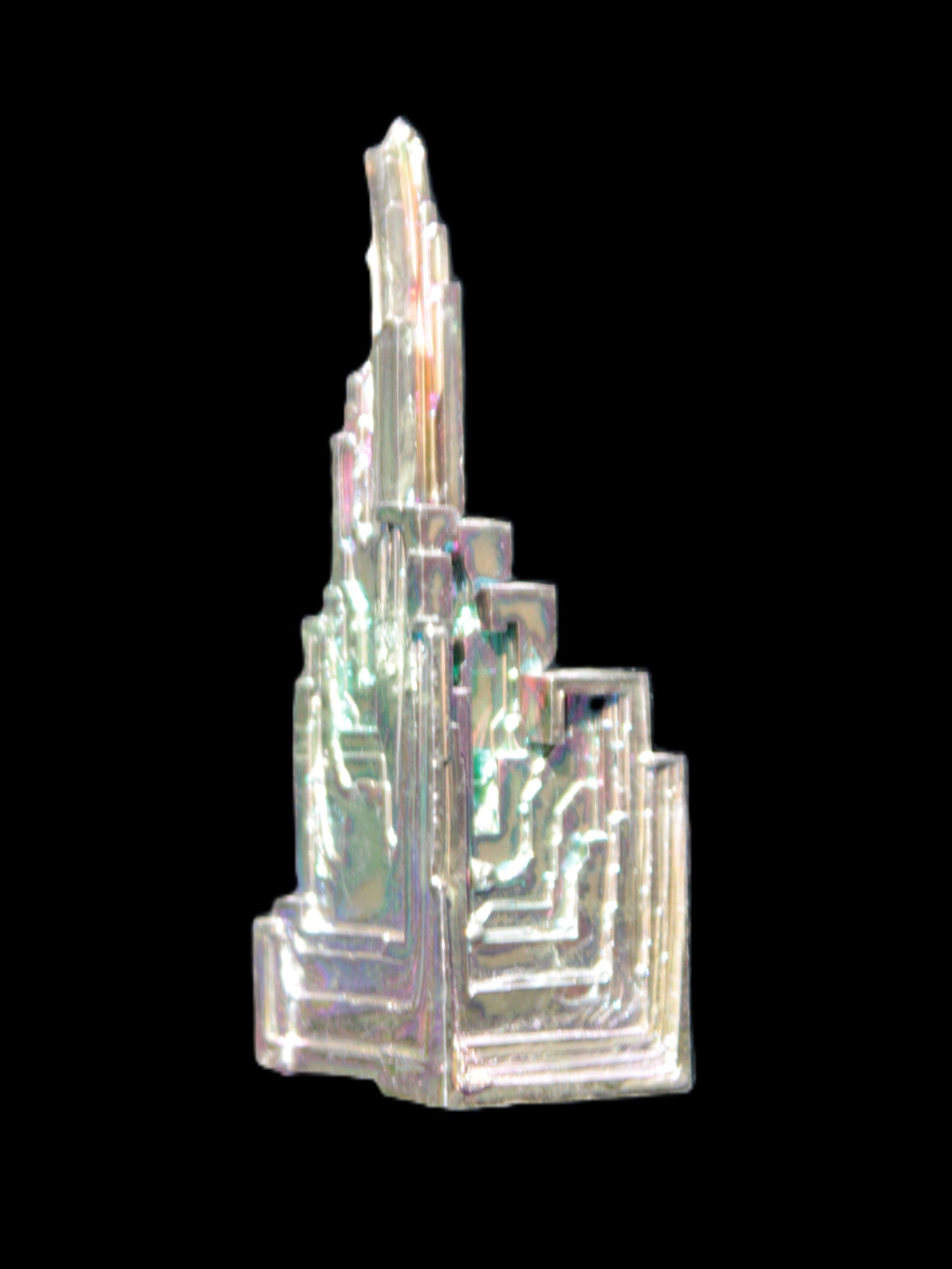 Bismuth castle crystal 62*18mm 47.5g Rocks and Things Store