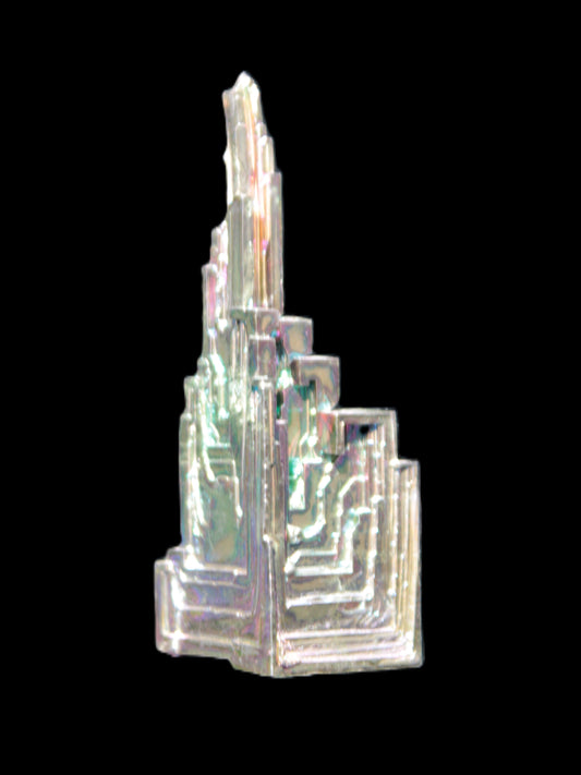 Bismuth castle crystal 62*18mm 47.5g Rocks and Things Store