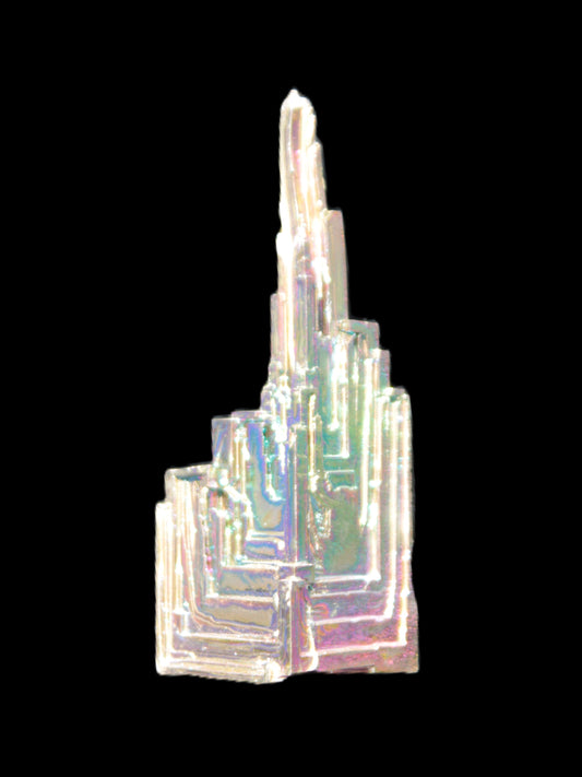 Bismuth castle crystal 62*18mm 47.5g Rocks and Things Store