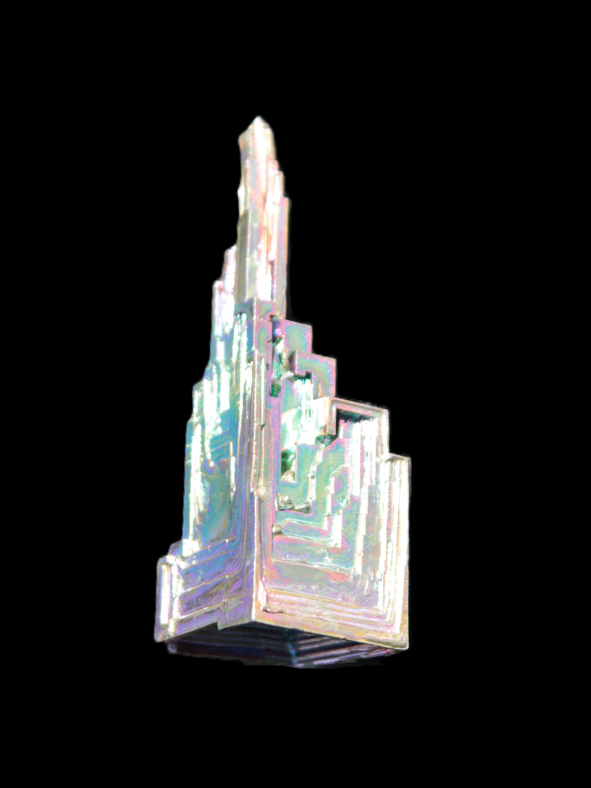 Bismuth castle crystal 62*18mm 47.5g Rocks and Things Store