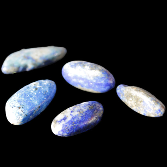 Lapis Lazuli small stones 11-12g in sunlight